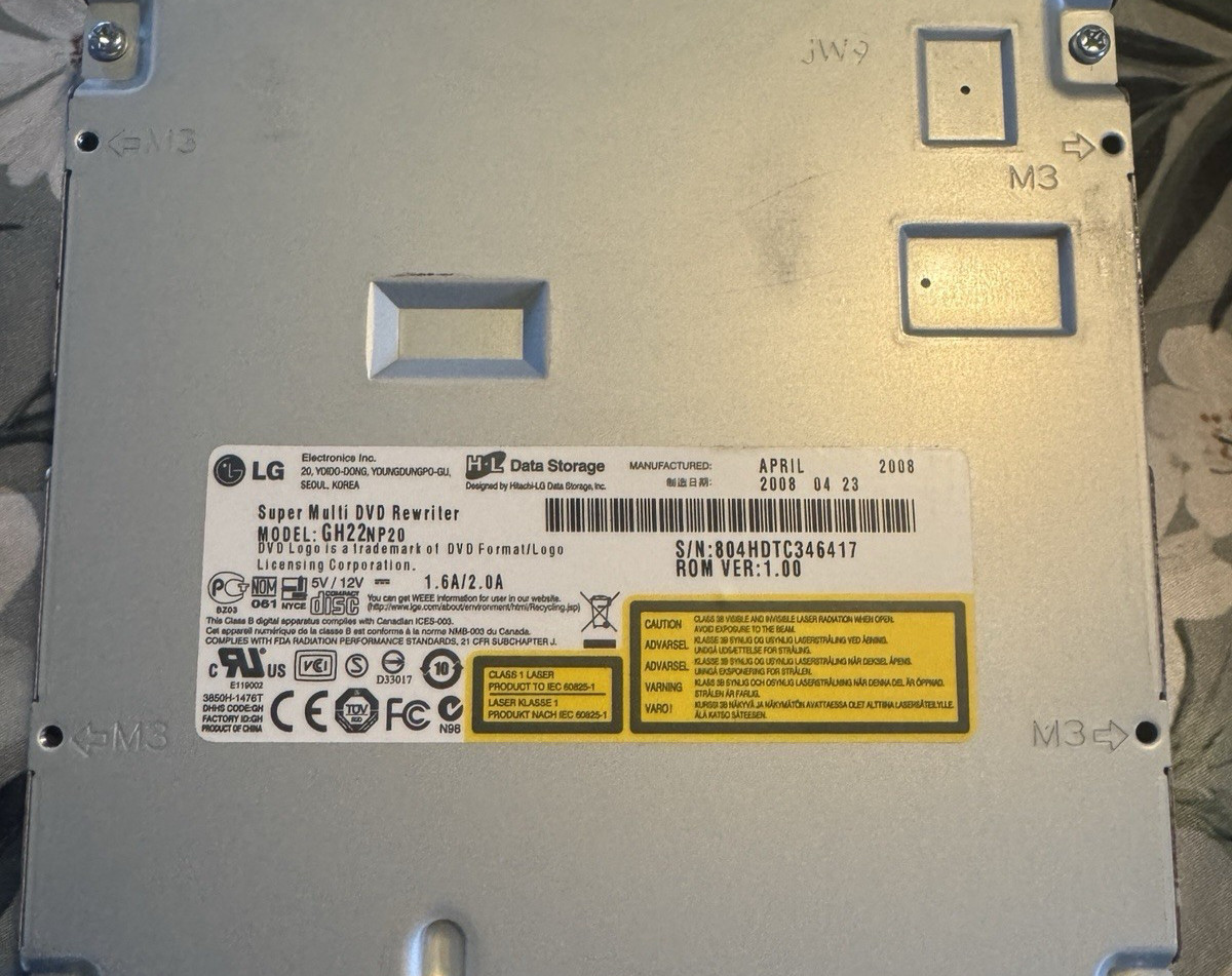 LG GH22NP20 Super Multi DVD Rewriter