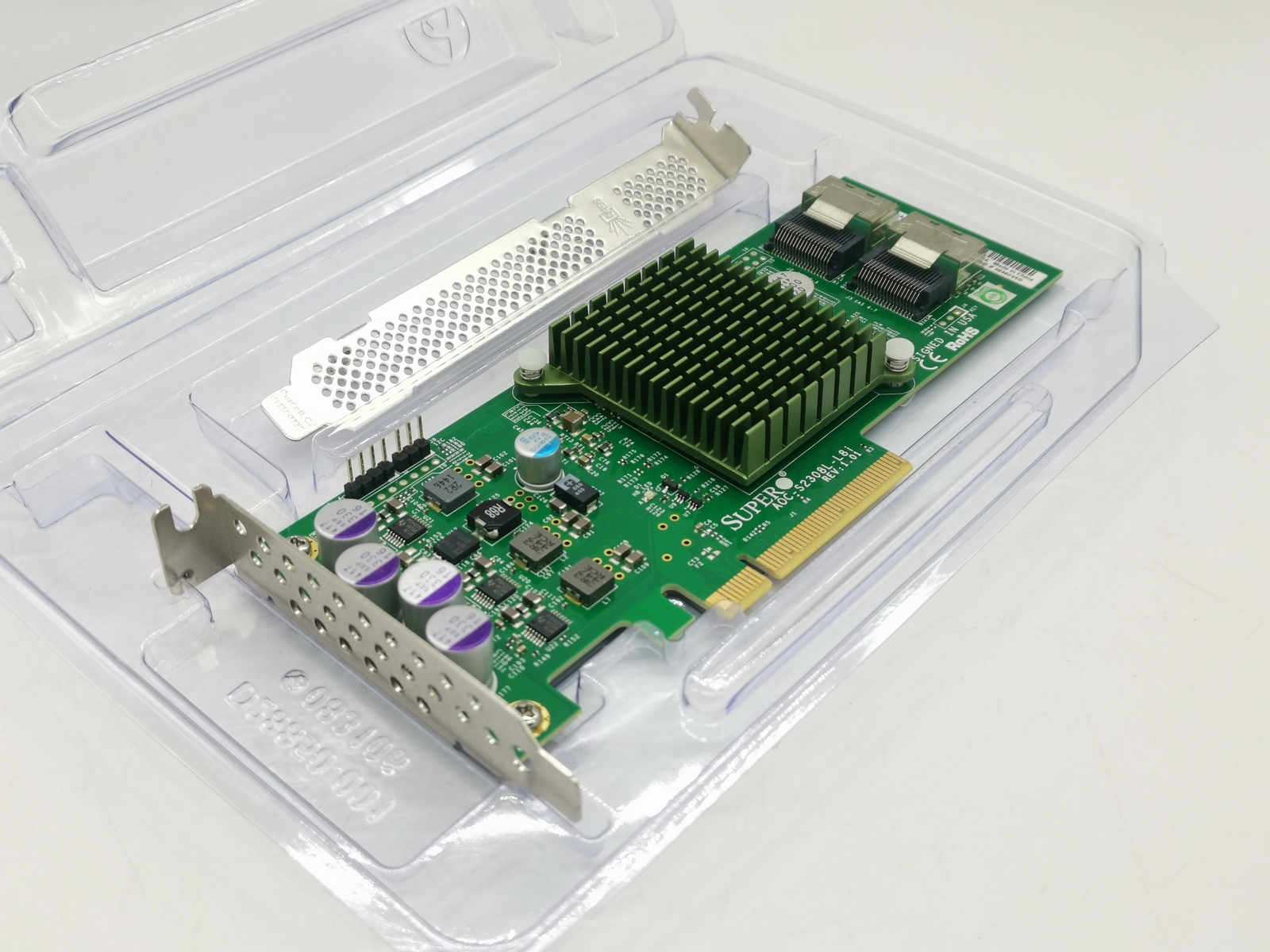 Supermicro 9207-8I PCIe 3.0 6Gbps SAS HBA FW LSI P20 IT Mode ZFS FreeNAS unRAID-