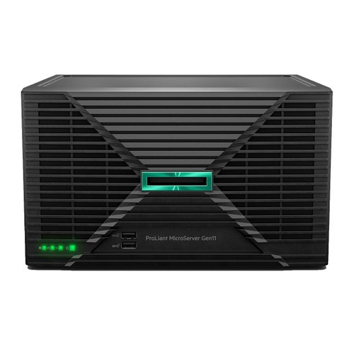 HPE ProLiant MicroSvr Gen11 G7400 2-Core 1x16GB 4LFF‑NHP 1GbE 1x1TB Micro Server