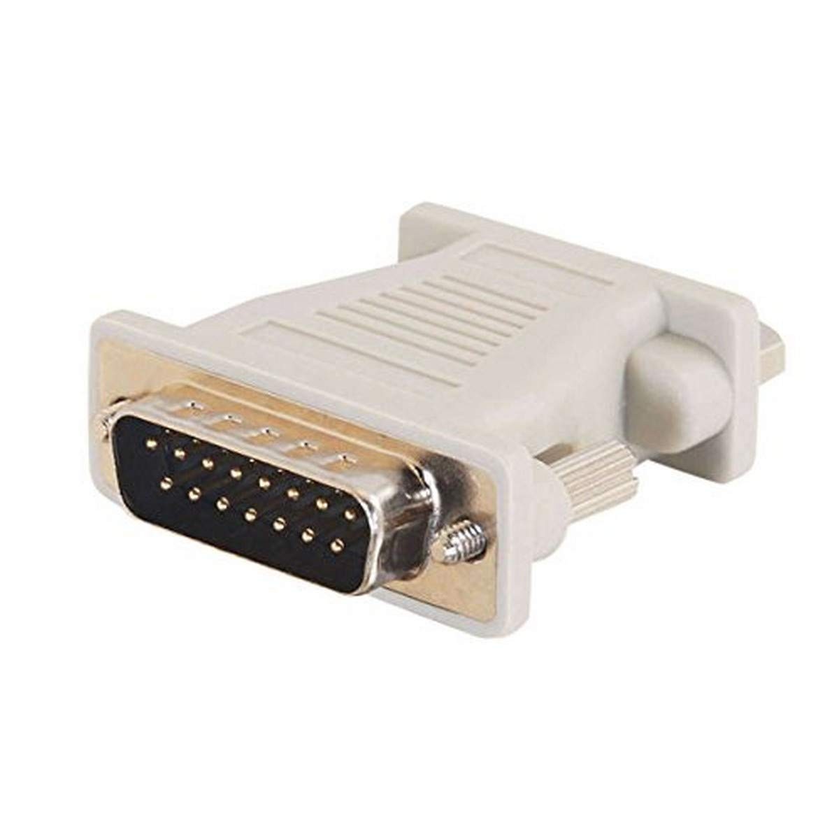 02902 Mac DB15 Male to VGA (HD15) Female Adapter Beige