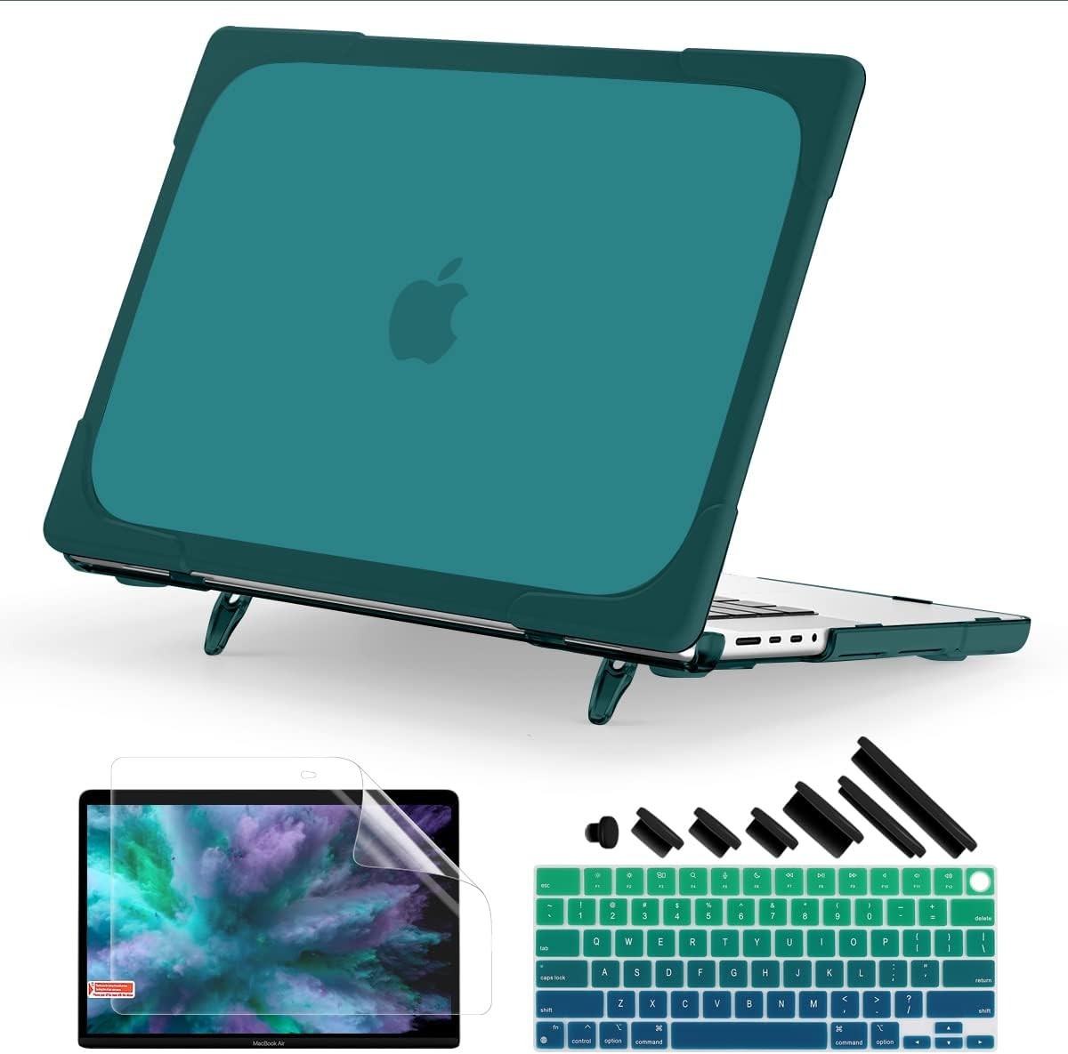 Heavy Duty Case for New MacBook Pro 16 inch 2026 M5 2024 M4 2023 M3 2021 M2 Pro