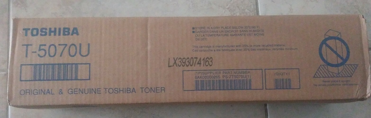Genuine Toshiba T-5070U Black Toner Cartridge