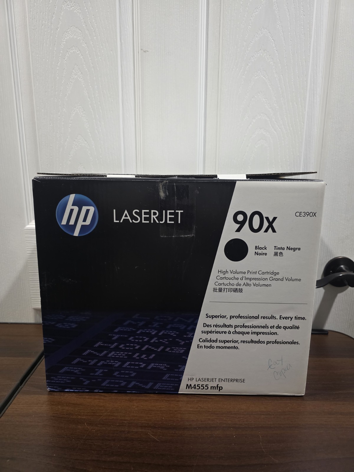 MOSTLY NEW HP 90X CE390X Black High-yield Toner 600,M602, M603, M4555 - 80% Full