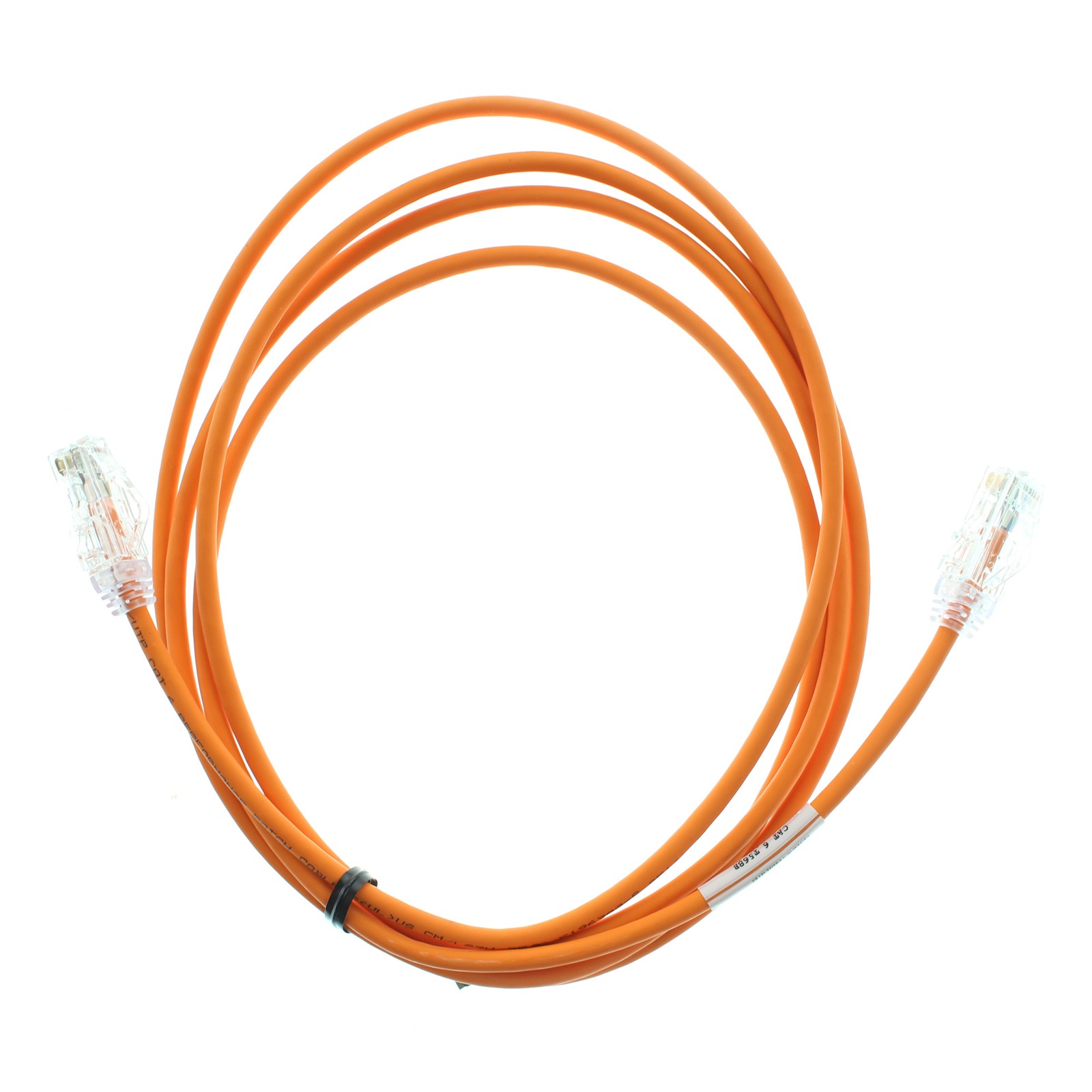 PANDUIT UTP28SP6BO/N CAT6 CABLE UTP PATCH CORD, 6-FEET, BRIGHT ORANGE (5 PACK)