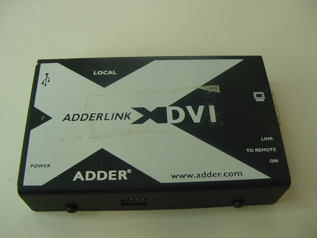 ADDERLINK X-DVI LOCAL UNIT - NO POWER CORD INCLUDED