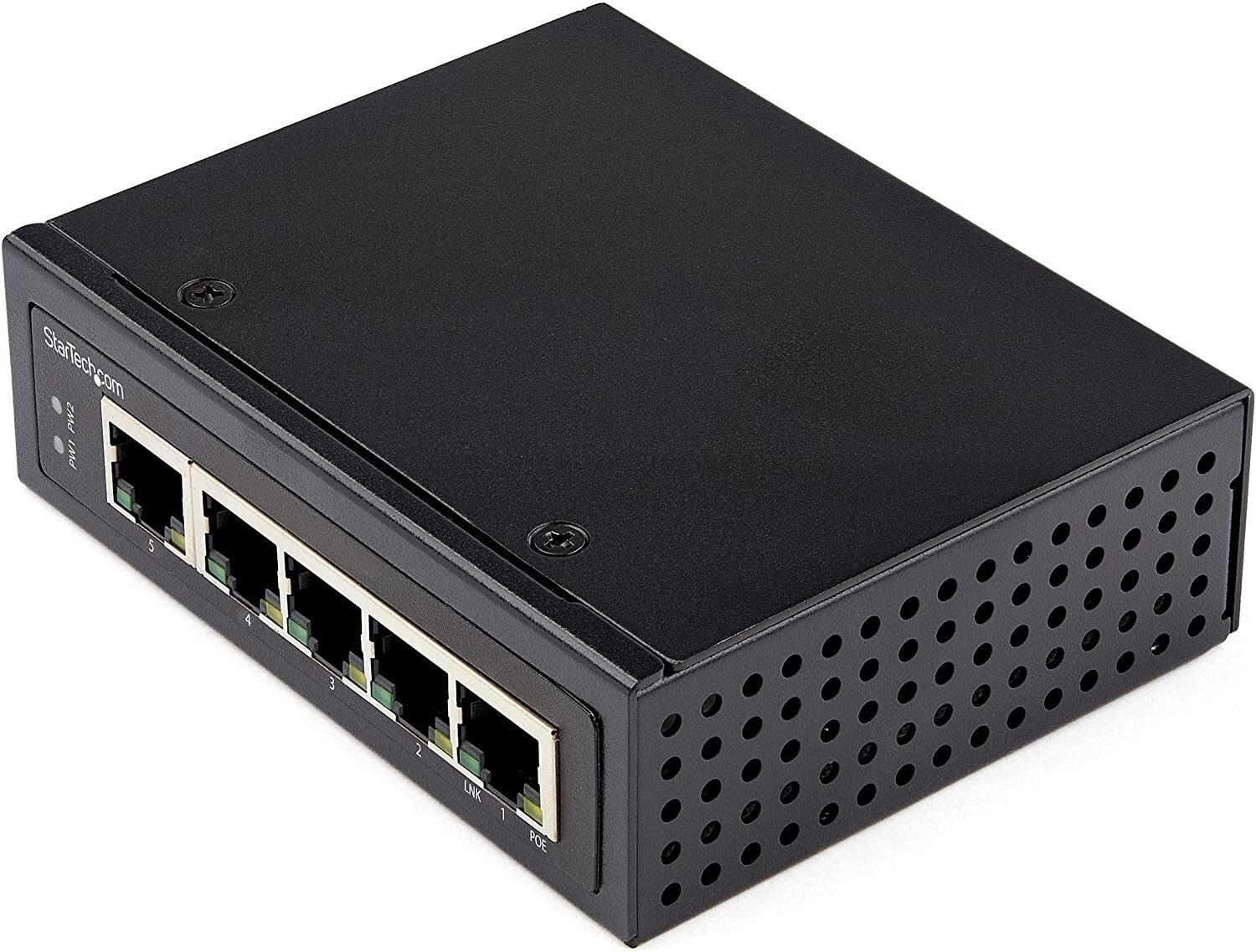 StarTech Industrial 5 Port Gigabit PoE Unmanaged Switch IP-30 IESC1G50UP