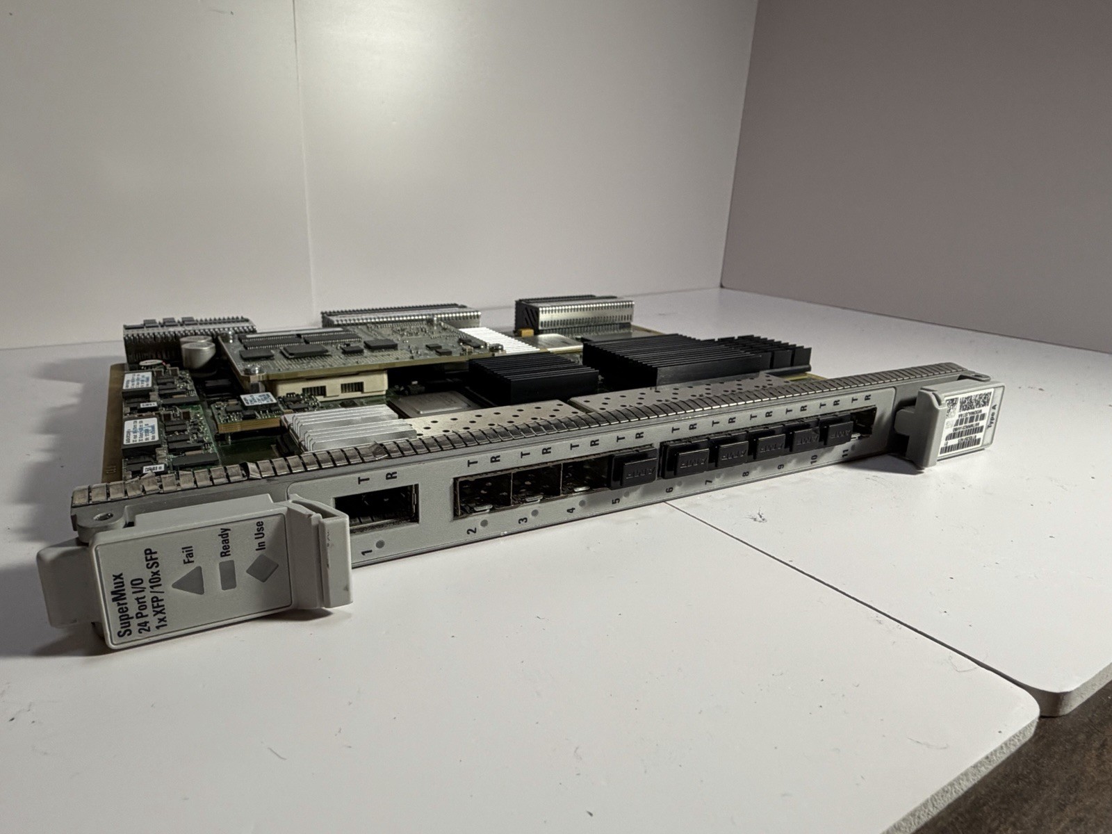 Ciena NTK535FAE5 SuperMux 24 Port I/O 1x XFP 10x SFP Module