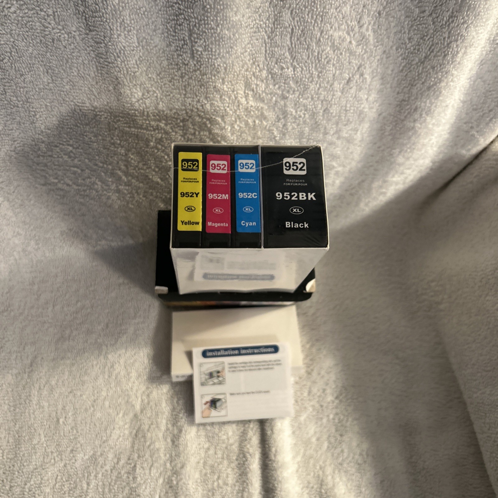 952XL High Yield Ink Cartridge All Colors In One - Sealed - Expires - 06 - 2026
