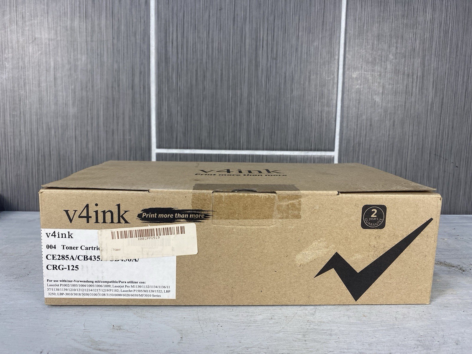 v4ink PAIR Compatible HP LaserJet 85A Black Toner Cartridge CE285A/CB435A/CB436A