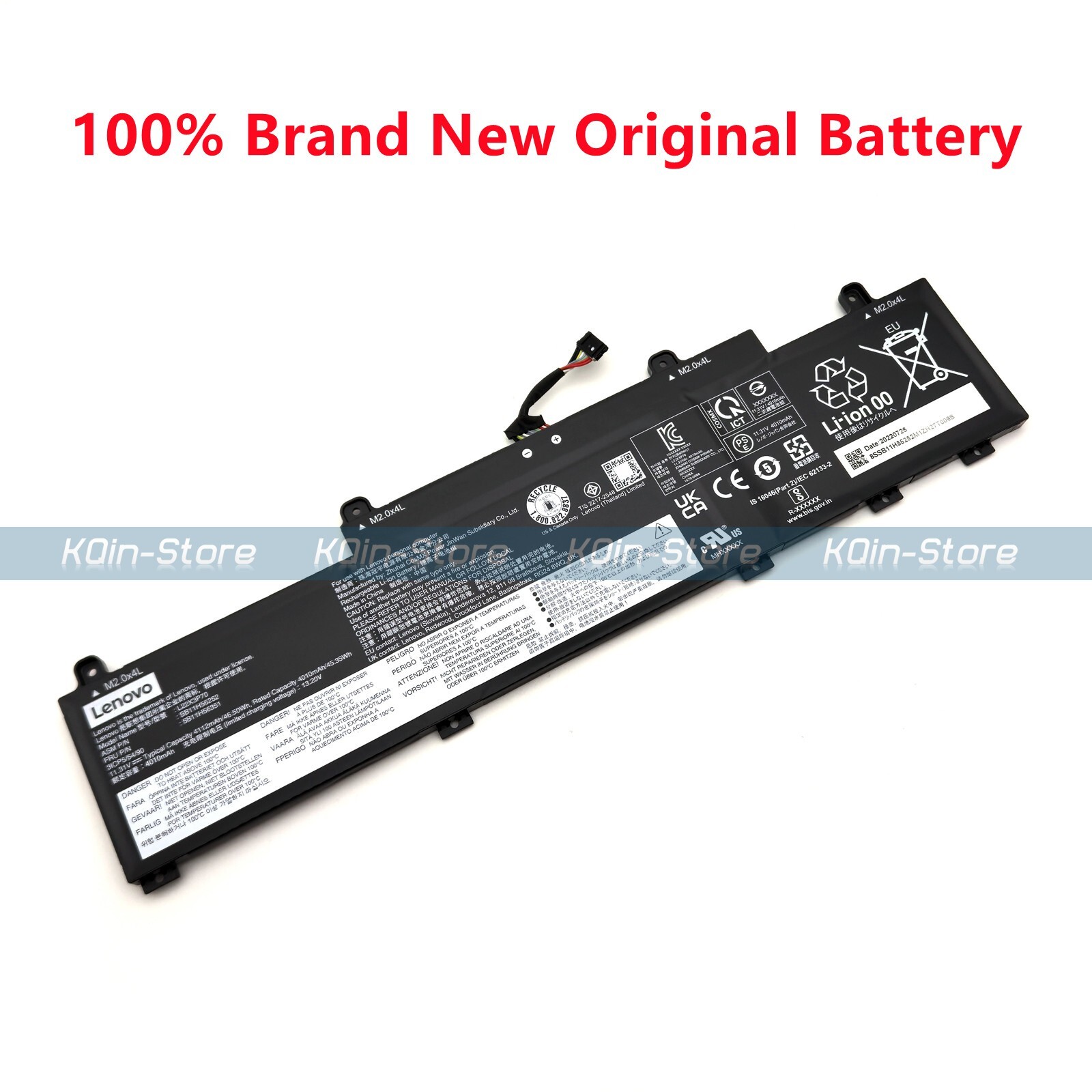 Genuine L22D3P70 L22X3P70 Laptop Battery for Lenovo Thinkpad L14 L15 Gen 3 Gen 4