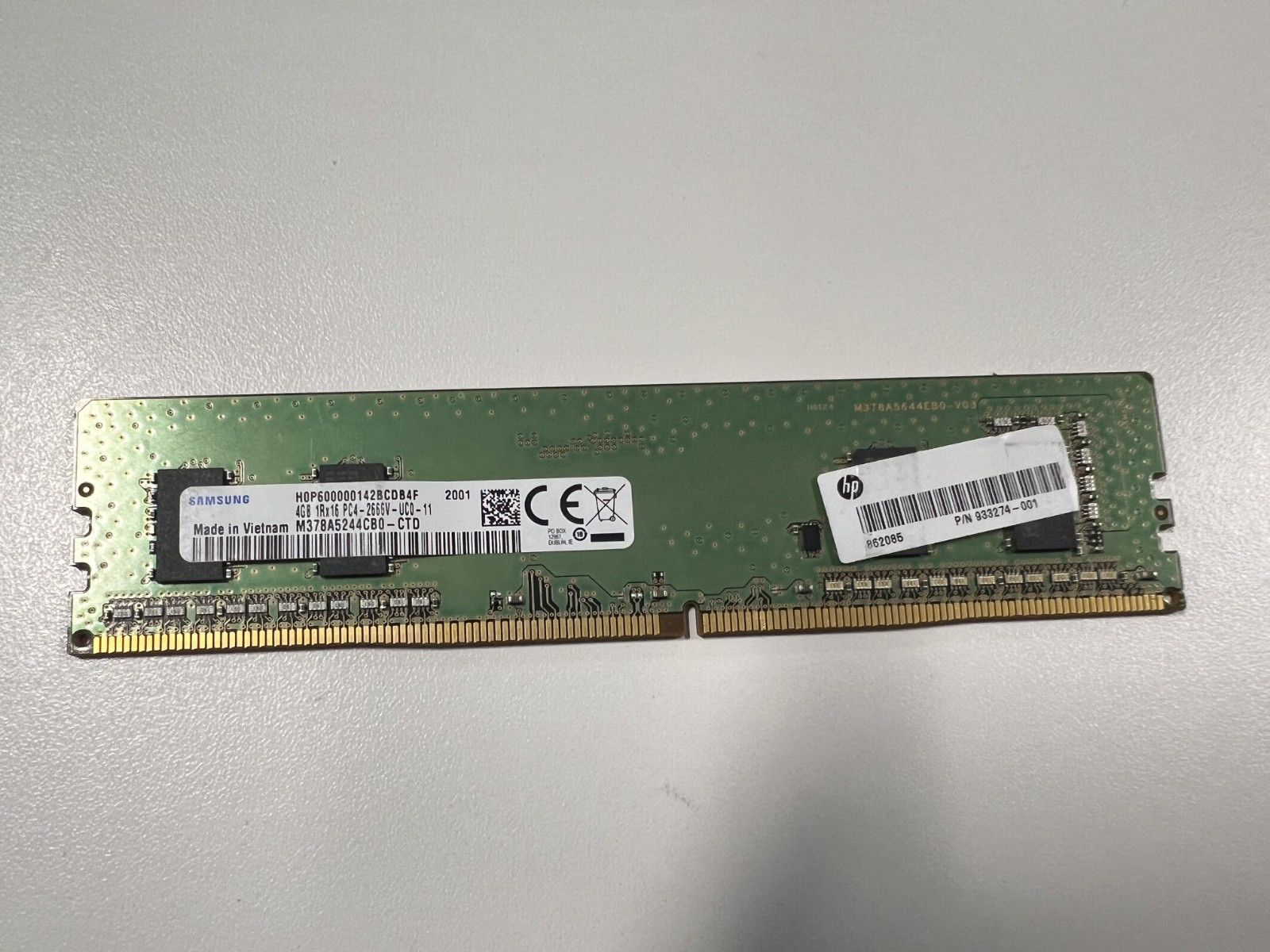 Samsung / HP 4GB DDR4-2666 Desktop RAM
