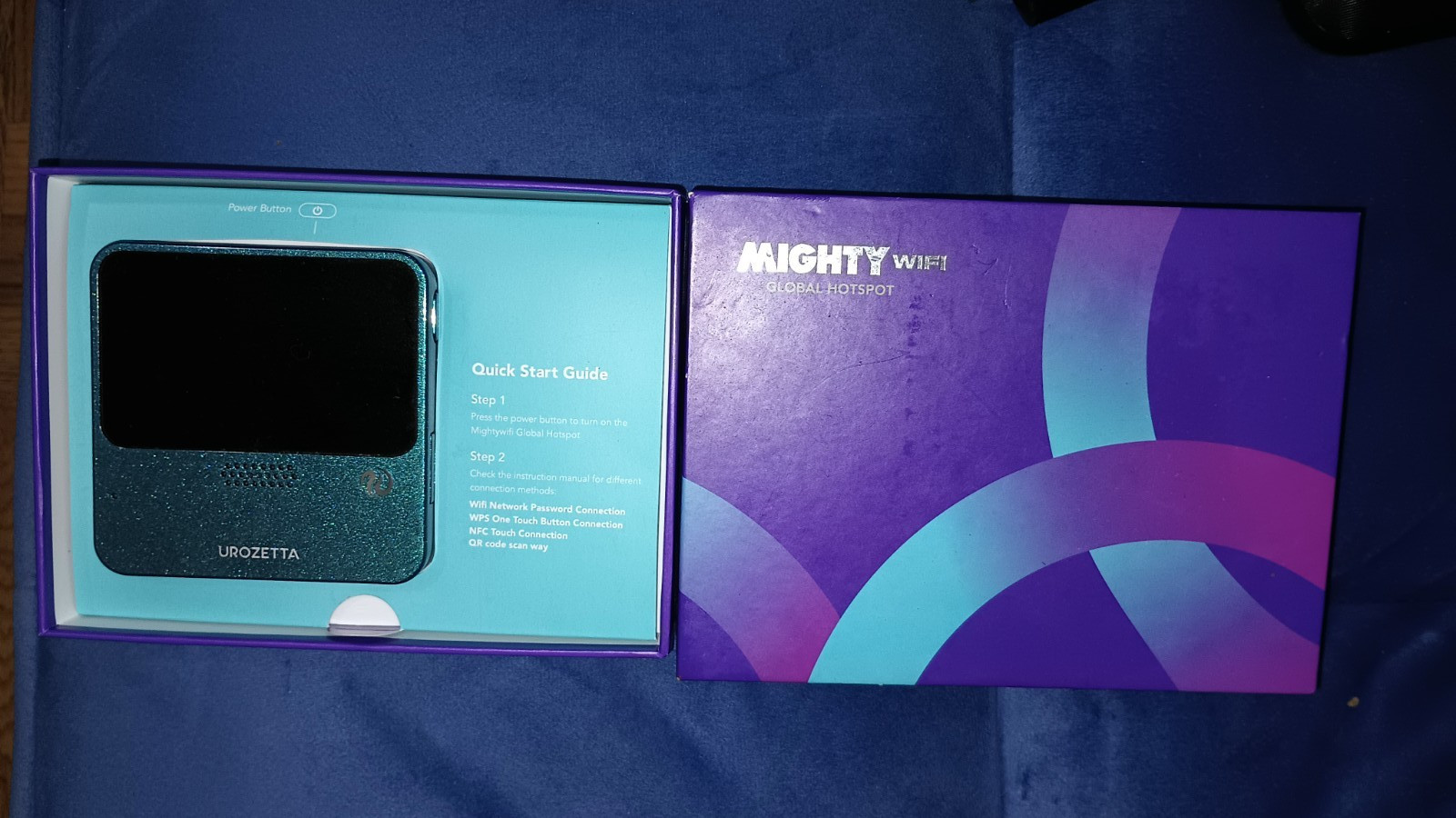 Mighty Wi-Fi Cloud Portable Global Hotspot MC201, Supports Bluetooth, GPS, WIPS