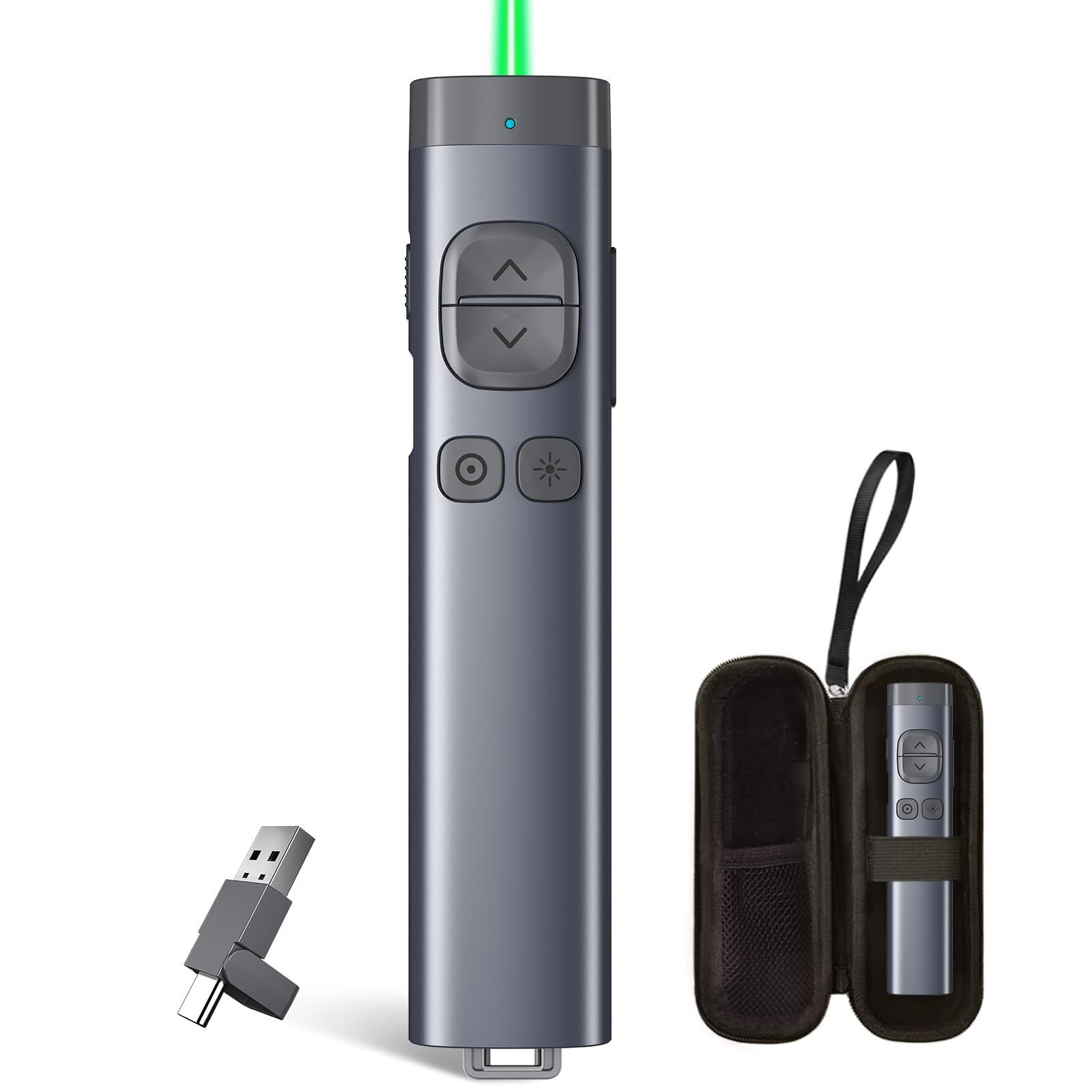 N97s TV Screen Presentation Clicker Remote Bluetooth Wireless Pointer Win/Mac