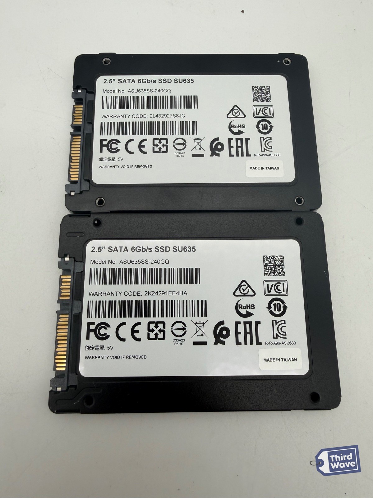 Lot of 2 ADATA SU635 240GB 2.5" SATA III Internal SSD ASU635SS-240GQ - Tested