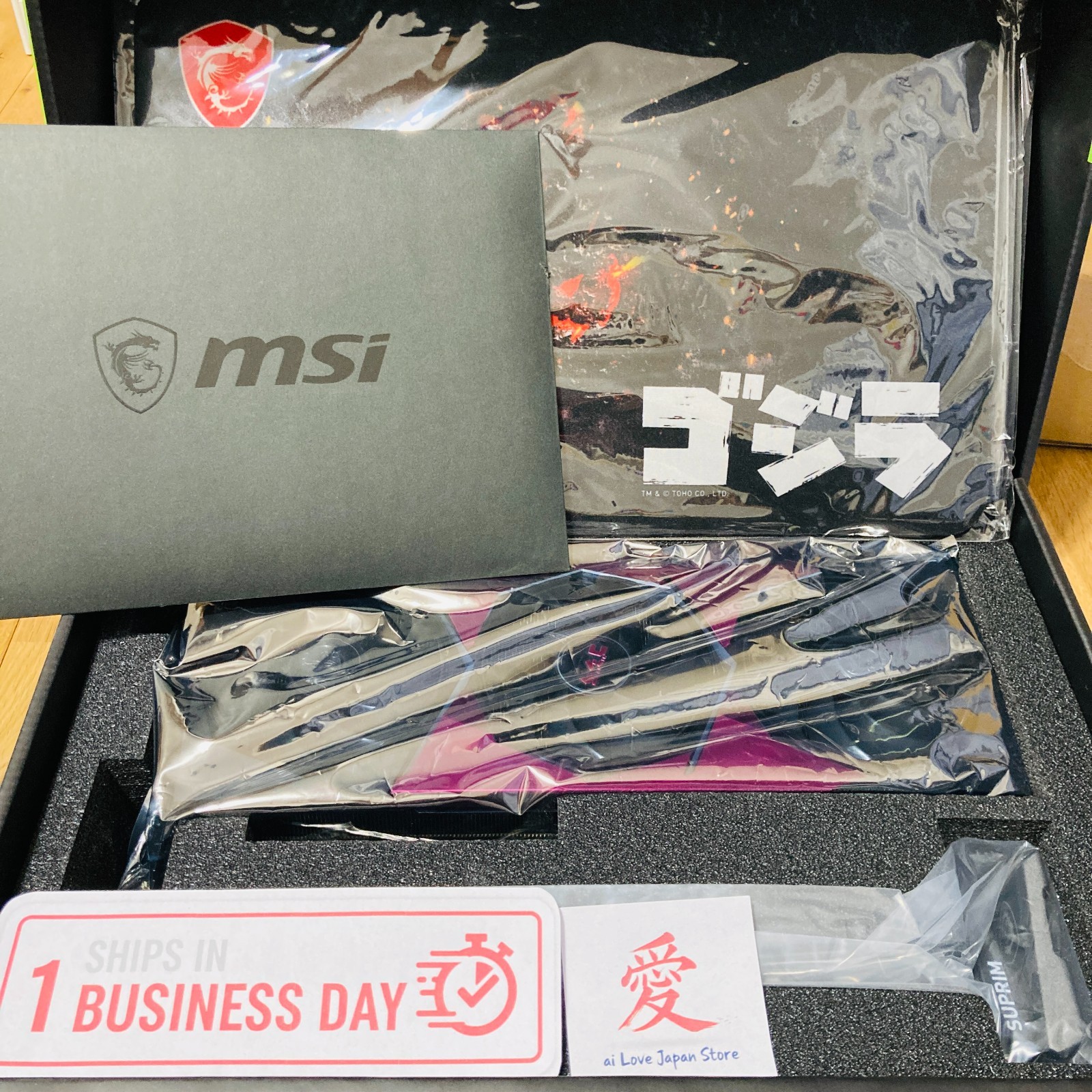 1 Day Ship Used MSI GeForce RTX 3070 8GB SUPRIM GODZILLA GDDR6 from Japan
