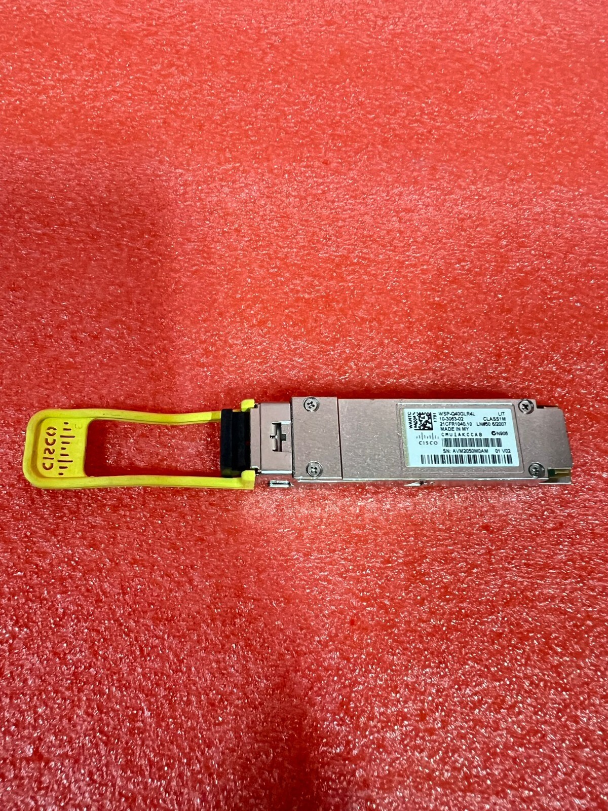 CISCO WSP-Q40GLR4L 40GBASE LR4-LITE 1310NM SMF  10-3063-02