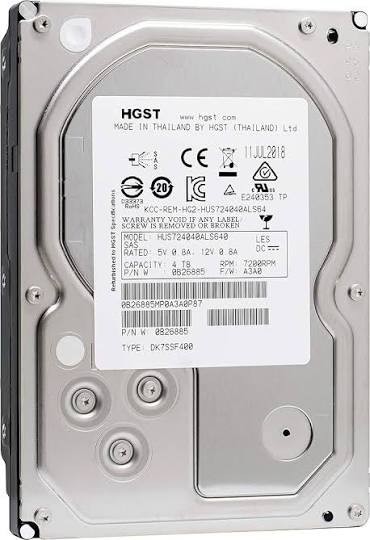 HGST 0F22790 6TB Ultrastar 7K6000 7.2K SAS 12Gb/s 3.5" For Parts