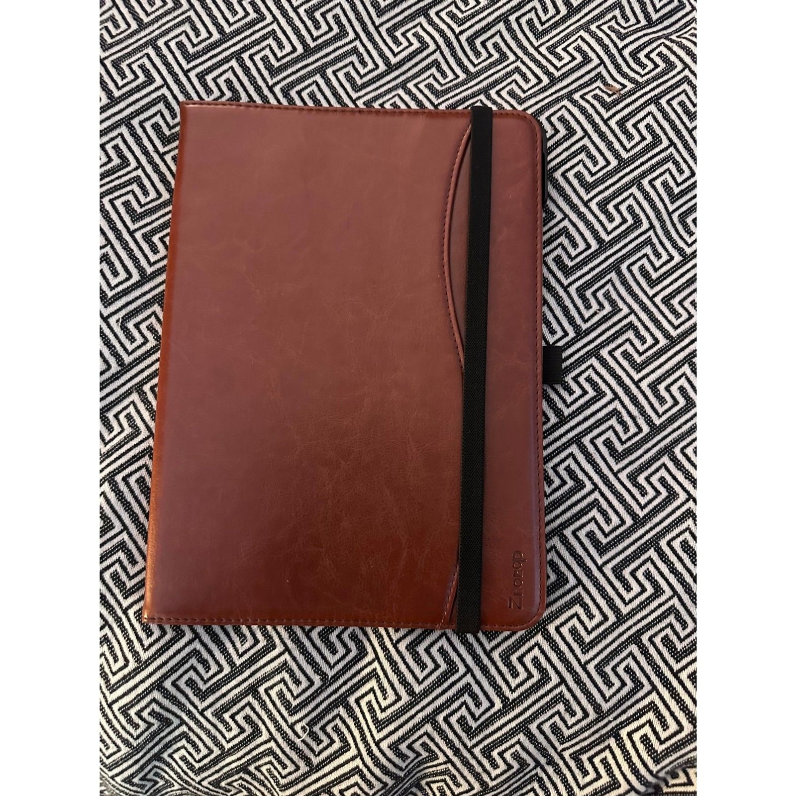 ZtotopCase for iPad Air 10.9 2020, Leather Case with Pocket and Stand brown