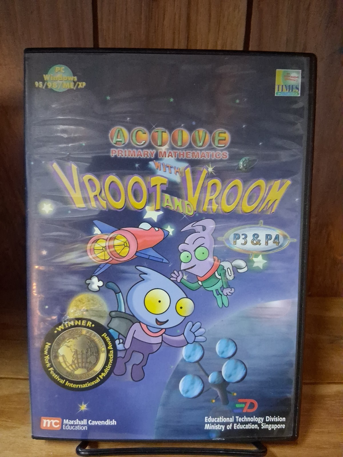 Vroot and Vroom P3 & P4 PC CD-ROM - Active Primary Mathematics 
