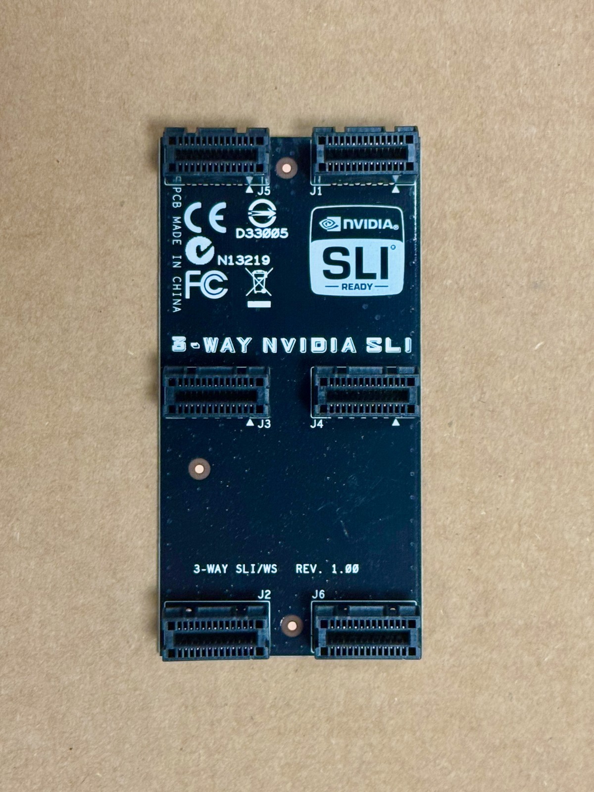 NVIDIA 3-Way SLI Bridge Kepler Maxwell GTX Multi-GPU Discontinued New