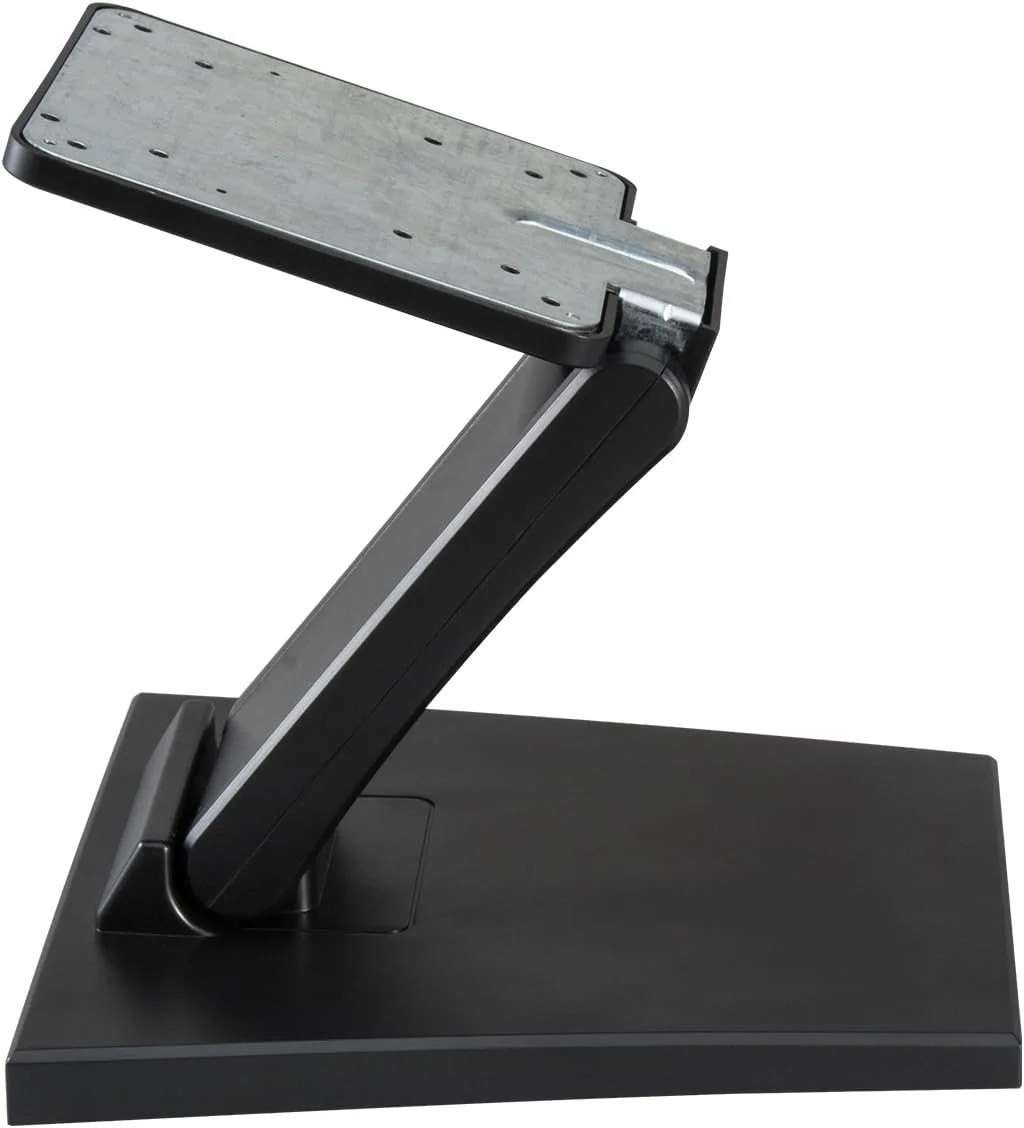WS-03A VESA Monitor Stand Low Profile Lay Flat Short Foldable with VESA Hole 75x
