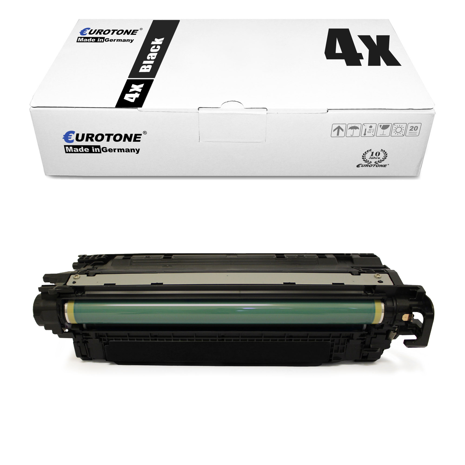 4X ECO Eurotone Cartridge For BLACK HP CF470X Color LaserJet Enterprise MFPM681F