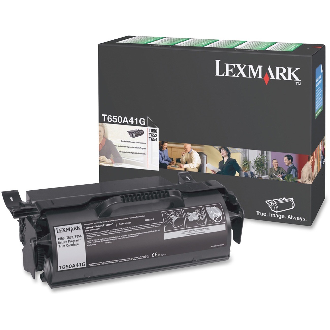 Lexmark T650A41G Black Toner Cartridge 7000 Page Yield