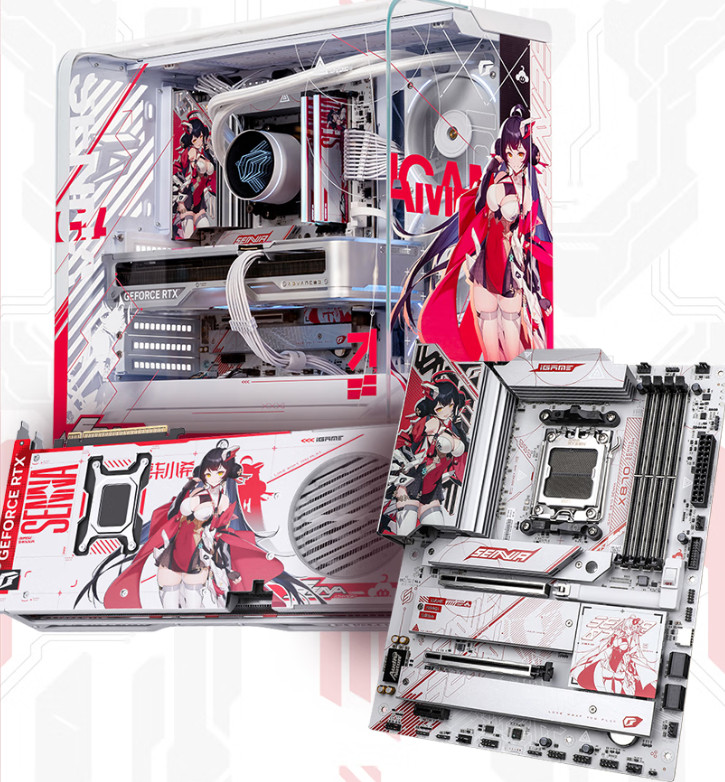 NEW Colorful iGame RTX5070+X870+C25A Senna Limited Edition set Fast delivery