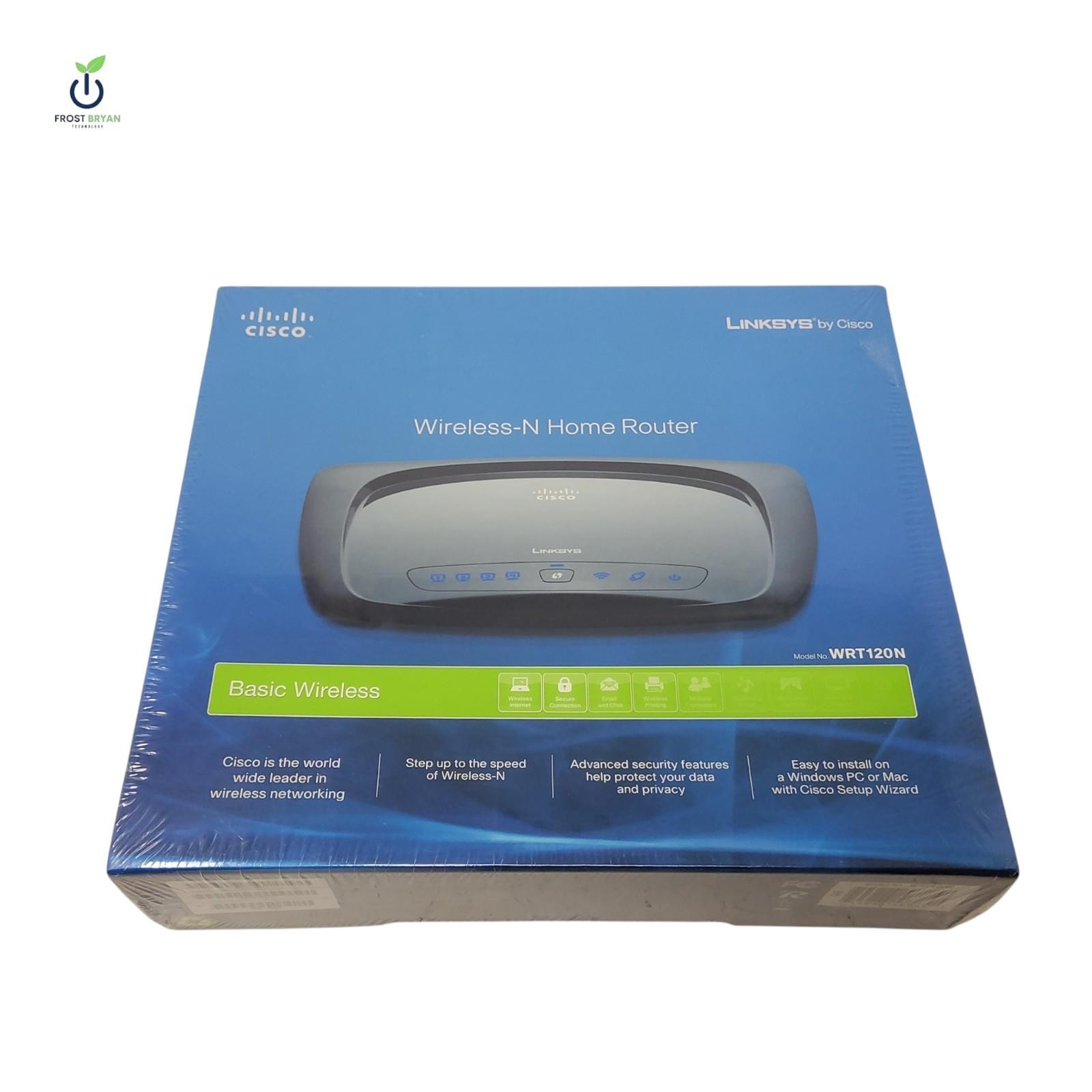 Cisco Linksys WRT120N Wireless-N Home Router N150 Brand New