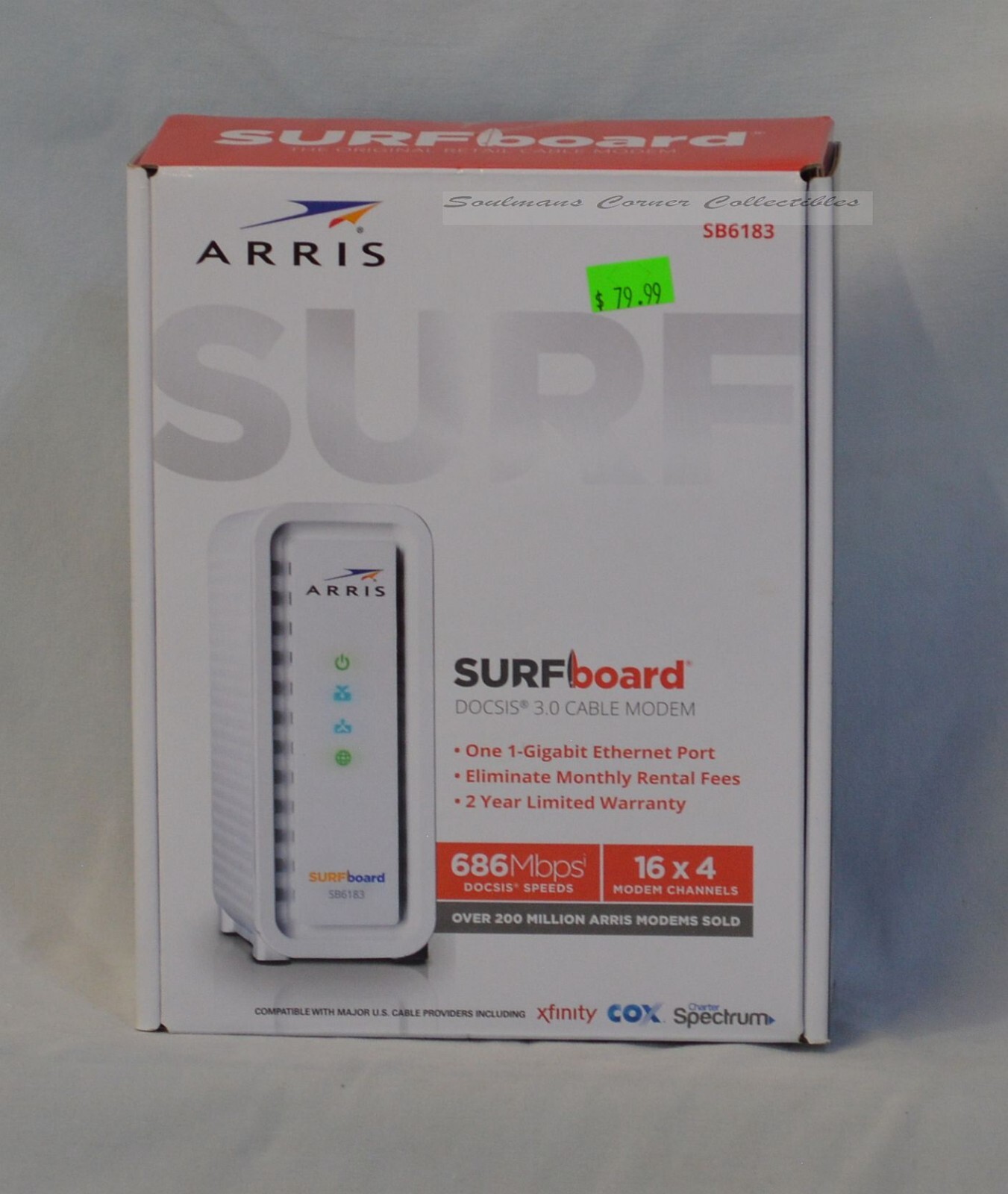PRICE REDUCED -  Arris Surfboard SB6183 DOCSIS 3.0 High Speed Cable Modem NIB