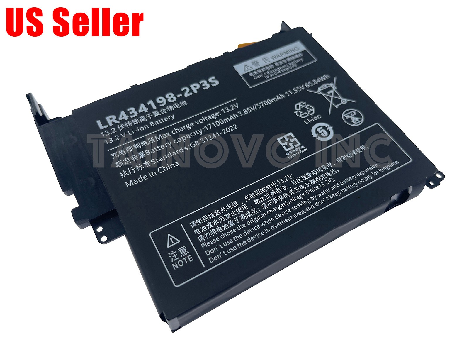 New 65.84Wh LR434198-2P3S Battery for Netbook OneXPlayer 2 Series