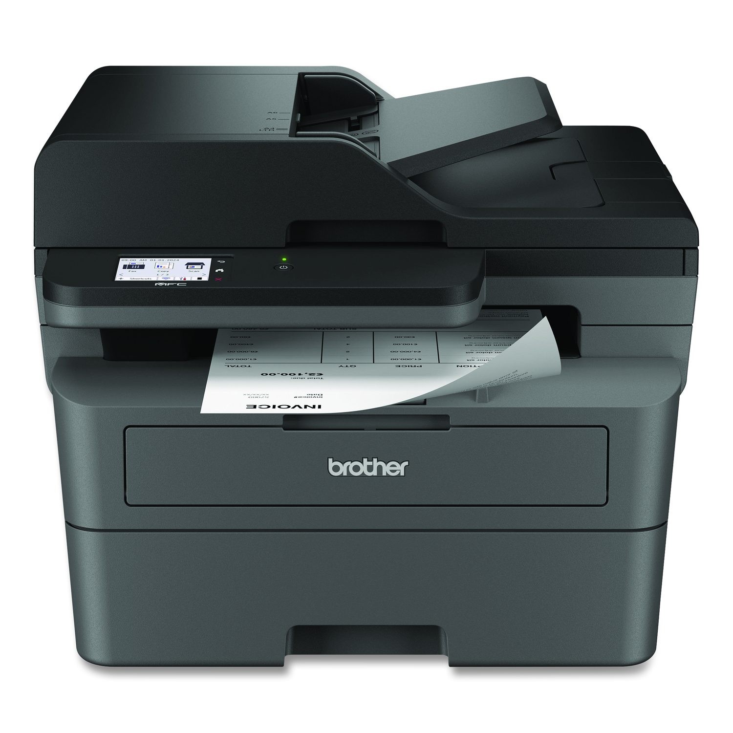 MFC-L2807DW Wireless Compact Monochrome AIO Laser Printer Copy Fax Print Scan