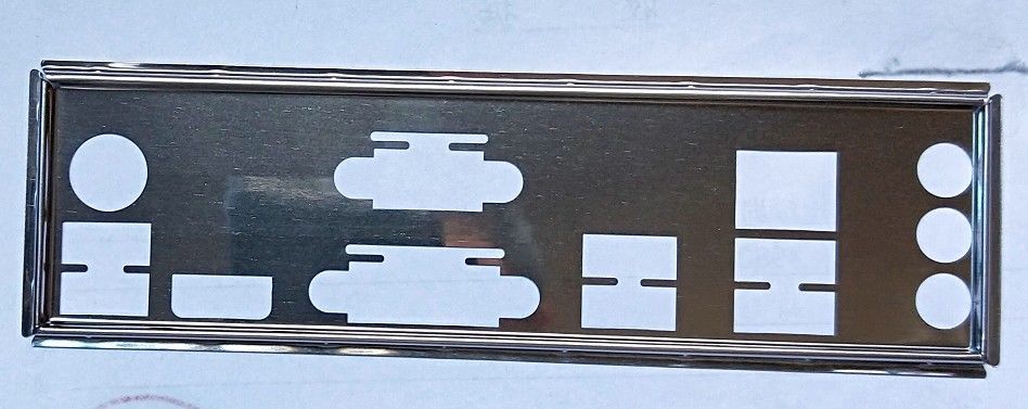 OEM I/O Shield For ASUS P8H61-I, H81I-PLUS Motherboard Backplate IO