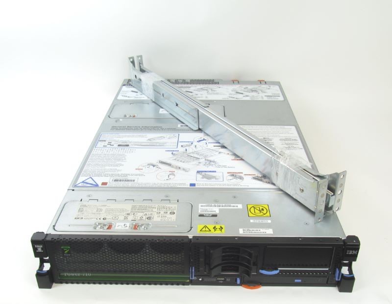 IBM 8231-E1C 710, 4way 4-core 3.0Ghz P7 CPU, 16GB RAM, 2x146GB, Power7 Server yz