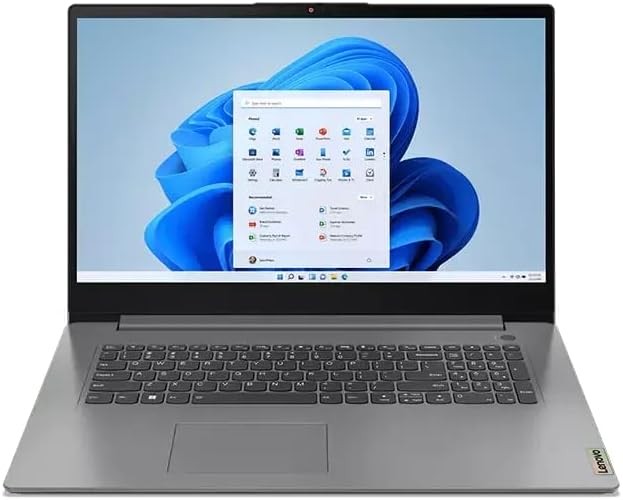 New Open Box Lenovo IdeaPad 3 17.3" Core i3-1215U 1.2GHz 8GB RAM 256GB SSD Gray