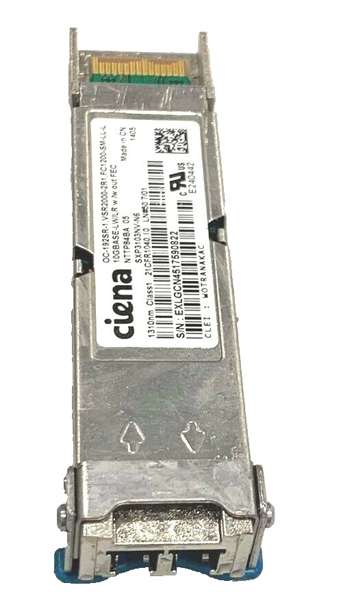 Ciena NTTP84BA 10G Base XFP Transceiver 10 Gigabit Ethernet Net USED.