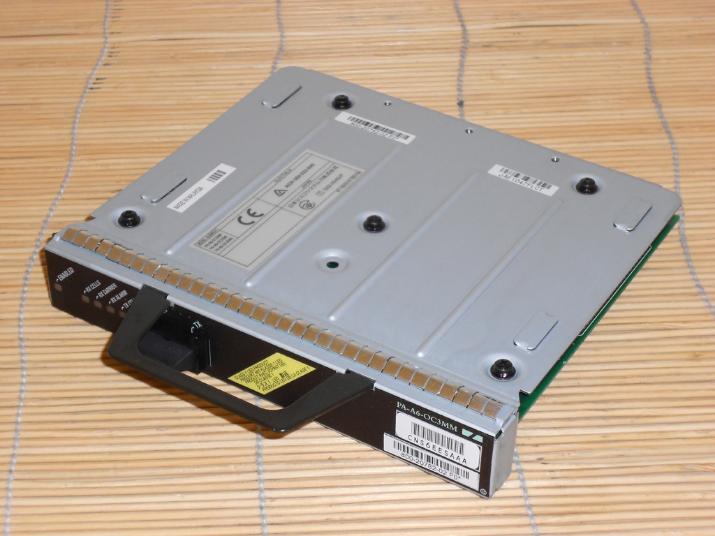 Cisco PA-A6-OC3MM ATM Multimode Port Adapter for 7200 7204 7206 VXR Router
