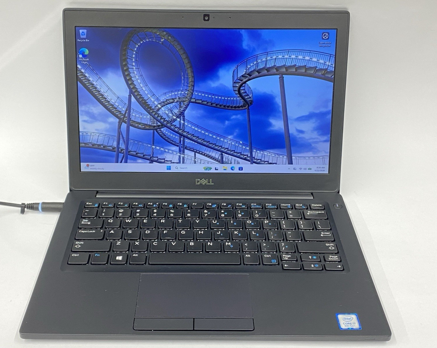 Dell Lat.7290-Grade A - 12.5" HD - i7-8650U - 8GB - 256GB SSD - Win 11 Pro