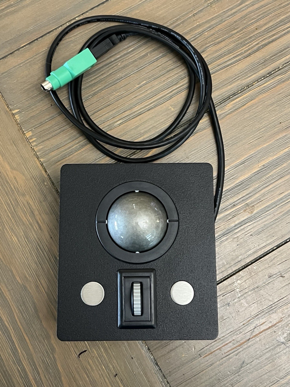 NSI LTSX50 Series Laser Trackball LTSX50F8-BT1 Industrial Panel Mount USB Marine
