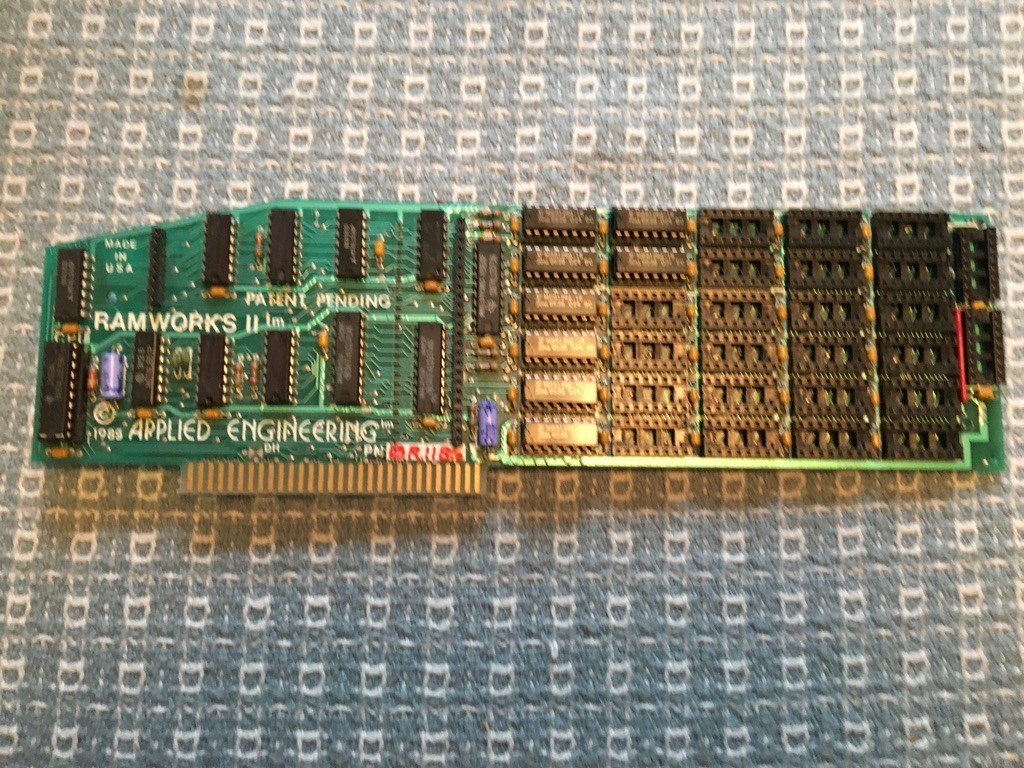 Applied Engineering Ramworks II For Apple II IIe