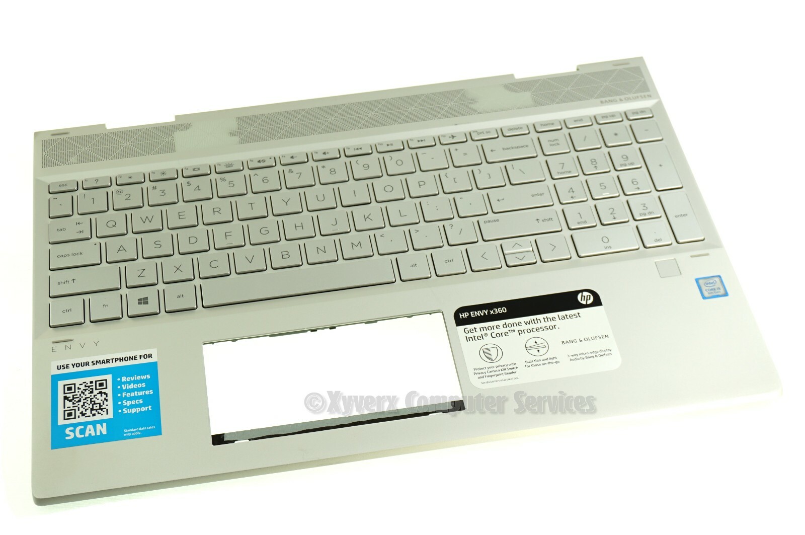 L56975-001 460.0GB16.0002 OEM HP TOP COVER W/K FBG BL 15M-DR0012DX(B)(AC13-DD20)