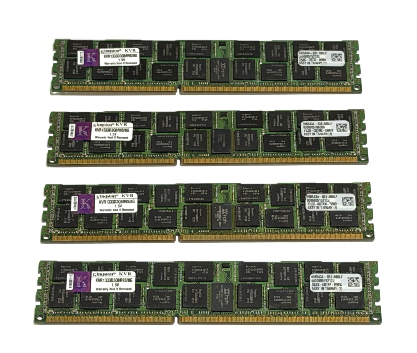 KINGSTON KVR1333D3Q8R9S/8G 8GB PC3-10600E 2RX8 MEMORY