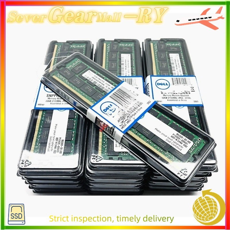 New SNPXH68MC/16G AC958788 for Dell 1Rx8 16GB DDR5 PC5-5600 UDIMM ECC RAM Memory