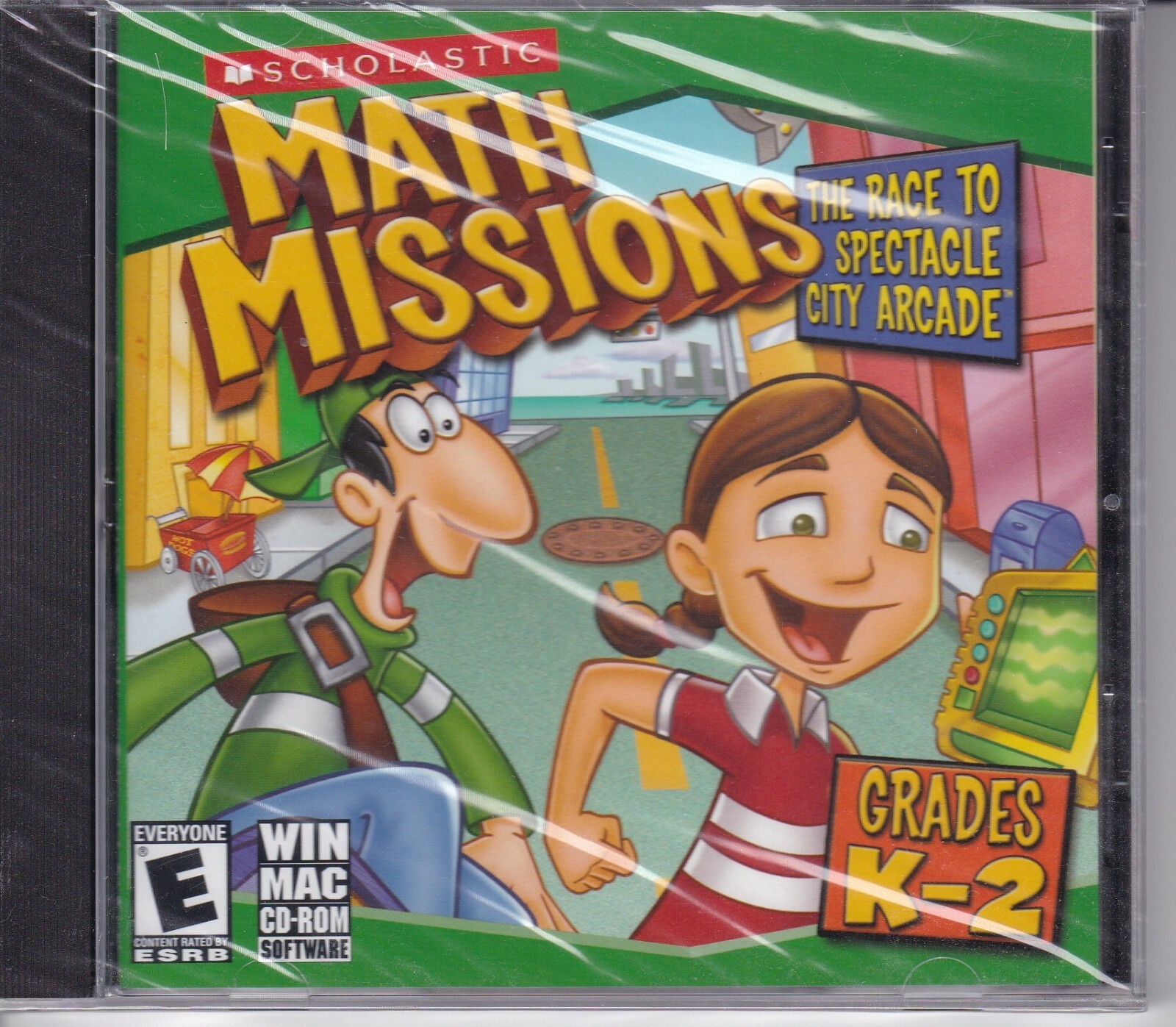 Scholastic Math Missions: The Race to Spectacle City Arcade (Grades K-2, 2003)