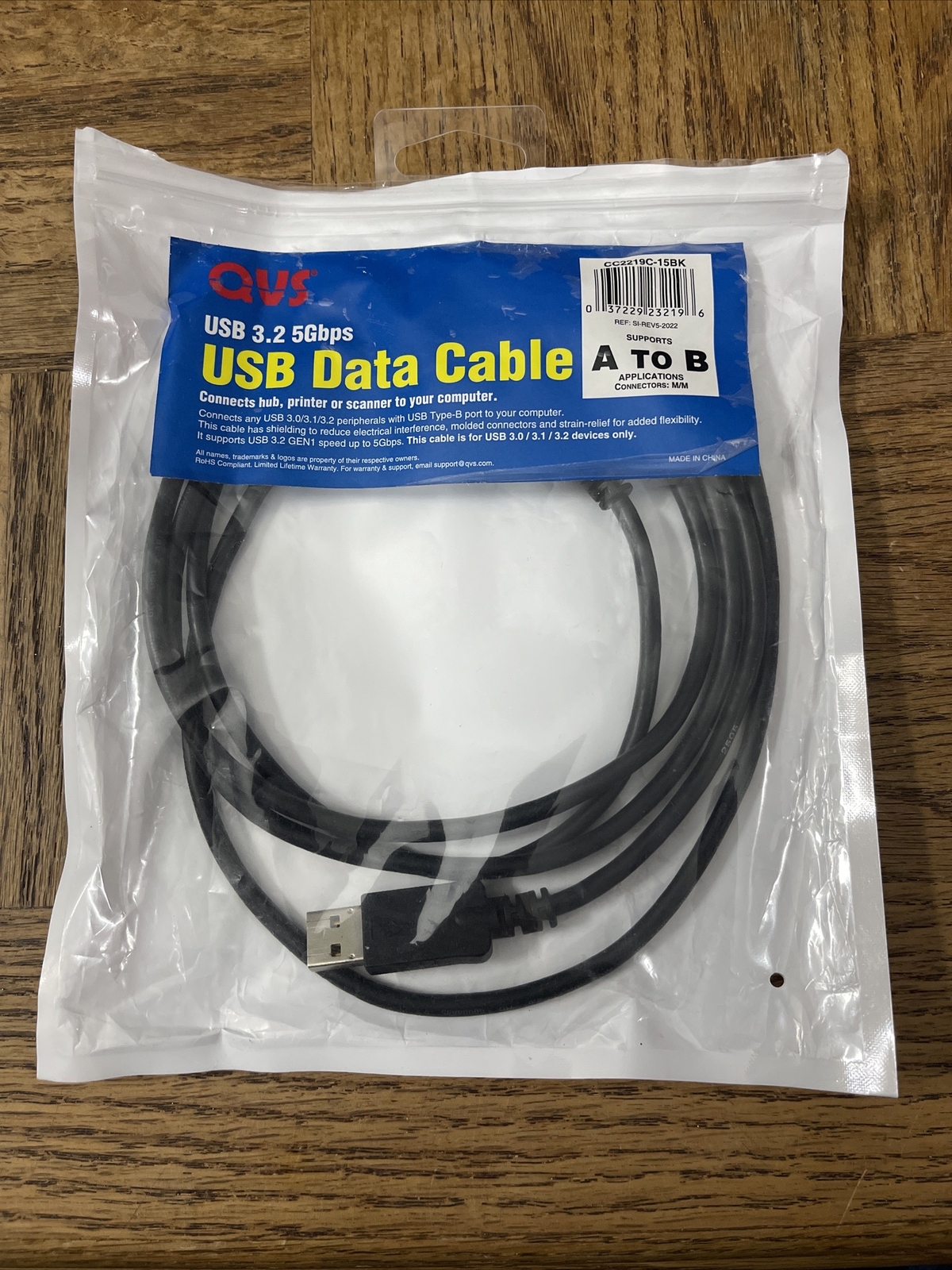 QVS USB Data Cable 3.2 5gbps