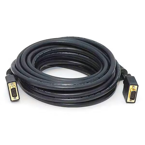 Monoprice Computer Cord,SVGA (HD15) M to M,25ft 3621 Monoprice 3621 844660036210