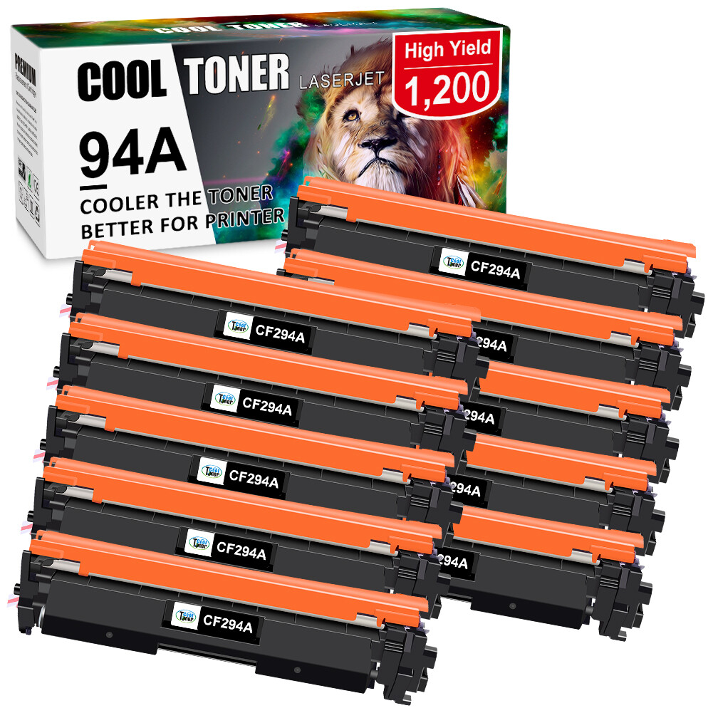 10PCS CF294A High Yield Toner for HP 94A LaserJet Pro M118dw MFP M148fdw M149fdw