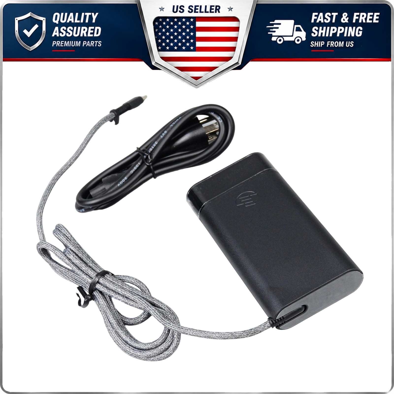 TPN-DA08 90W USB C Charger for HP Spectre x360 15-bl100 EliteBook 1040 G5 Type C