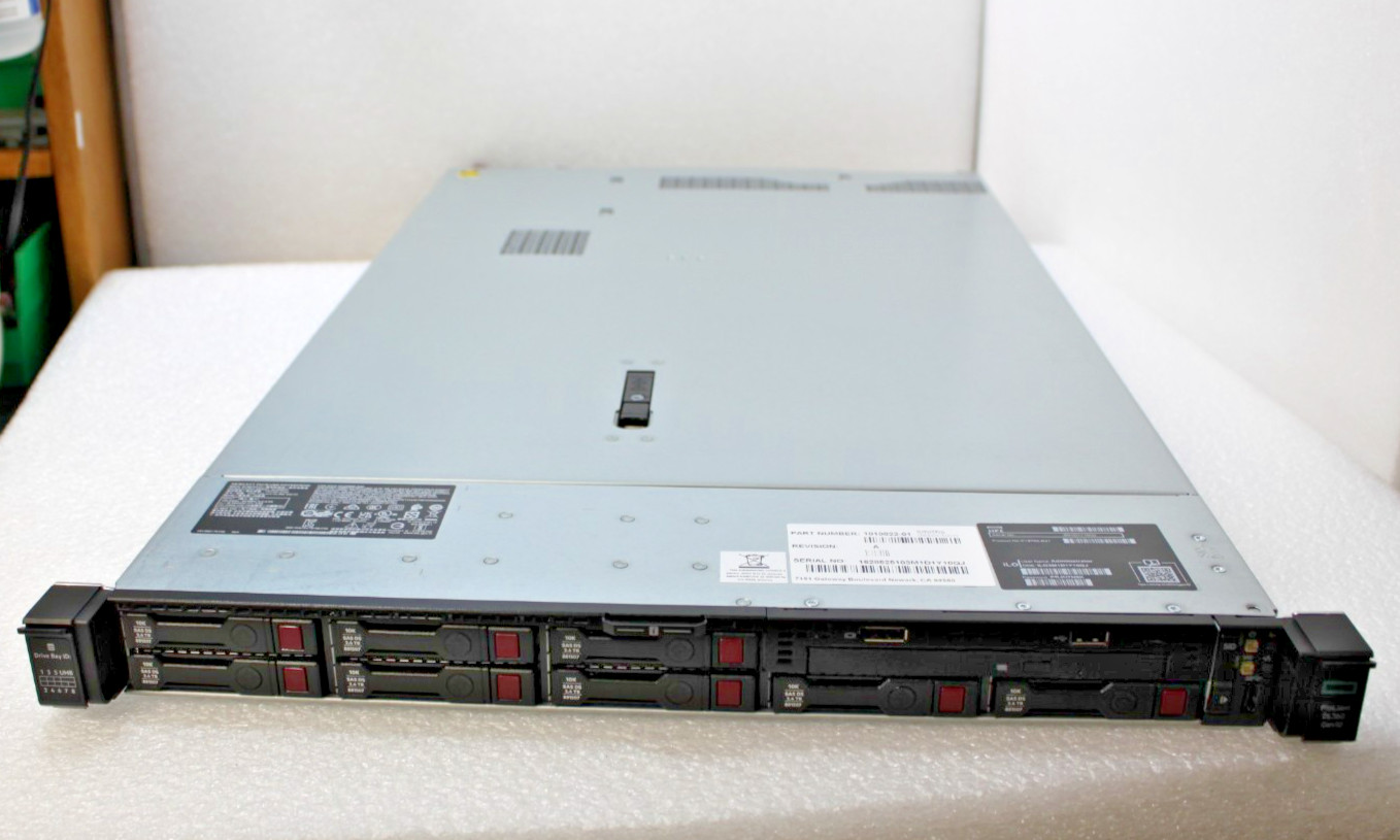 HP Proliant DL360 Gen 10 1x XEON SILVER 4210R | 96GB | P408i-a | 16.2TB