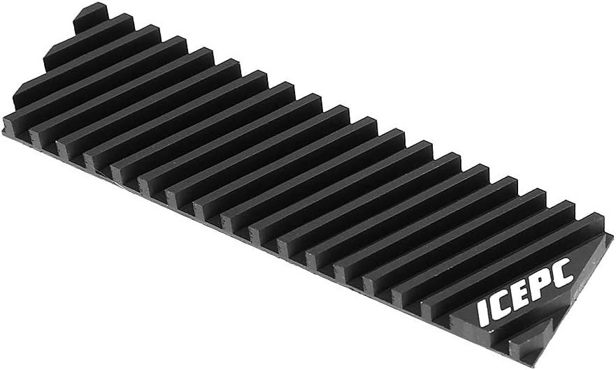 M.2 Heatsink for PS5 PCI-E NVME 2280 SSD Graphene Coating Copper Heat Sink, H...